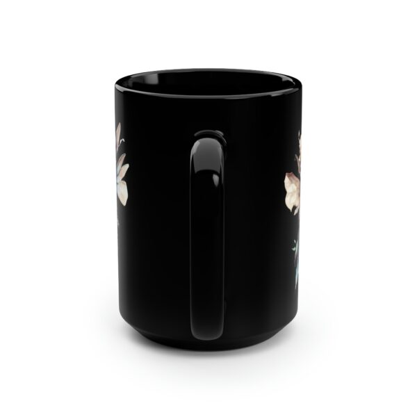Fairy Creature Funny Black Coffee Mug Gift for Her Retro Diner Font Black Ceramic Mug Gift Fae Creature Coffee Lovers Funny Fairycore Mug - Image 6