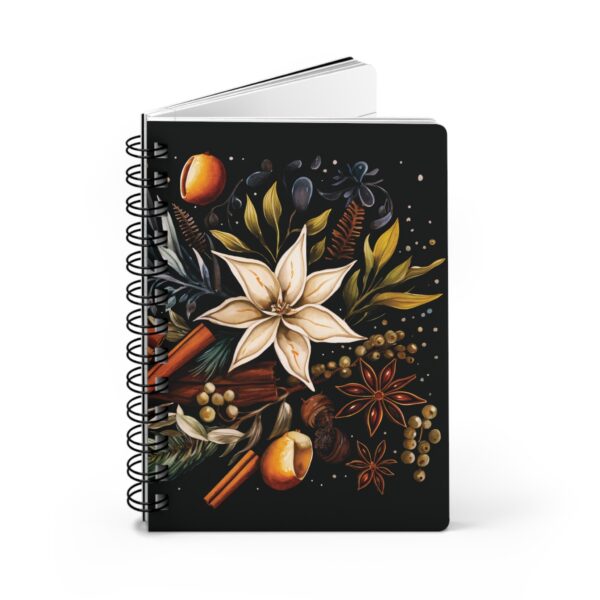 Winter Herb and Spice Soft Cover Journal Gift for Her Blank Lined Recipe Journal Kitchen Meal Planning Diary Holiday Christmas Notebook Gift - Image 6