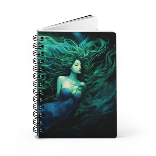 Mermaid Soft Cover Journal Gift for Her Fantasy Mer Underwater Sea Dream Diary Fairycore Magical Mermaid Spiral Notebook Mermaidcore Gift - Image 6