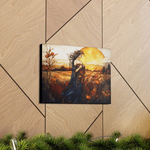 Demeter Greek Goddess of the Harvest Canvas Print Wall Art Horizontal 5 Sizes Ceres Roman Goddess Fall Autumn Home Decor Wall Hanging Gift - Image 9