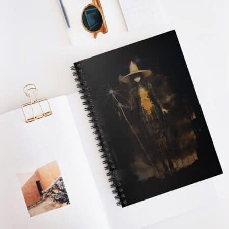 Witchy Soft Cover Journal Gift for Her Dream Diary Witch Magical Grimoire Spell Book Gift Blank Lined Halloween Samhain Gift Journal 6"x8"