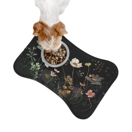 Cosmos Flower Pet Feeding Mat Kitchen Decor October Birth Month Flower Dog Food Mat Cat Feeding Mat Dog Lovers Gift Cat Lovers Pet Bowl Mat