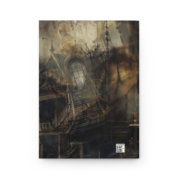 Gothic Dark Fae Journal Gift Dark Academia Victorian Haunted House Vintage Dream Diary Fantasy Raven Fairy Halloween Samhain Journal 6"x8" - Image 3