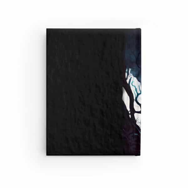 Fantasy Hard Cover Sketchbook Journal Dark Forest Traveler Dream Diary Gift Wizard Dark Elf Enchanted Forest Blank Journal Magical Mage 5x7" - Image 3
