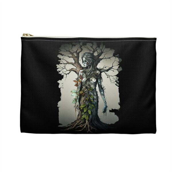 Dryad Tree Nymph Travel Pouch Fae Woodlands Aesthetic Oak Tree Spirit Accessory Bag Fantasy Forest Gift Pouch - Image 2