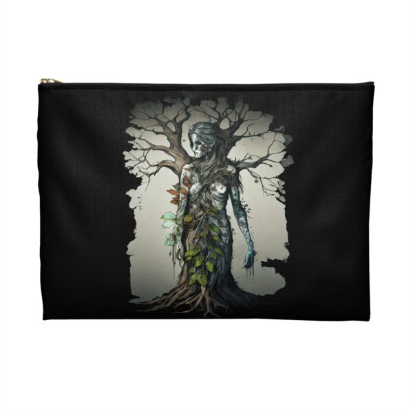 Dryad Tree Nymph Travel Pouch Fae Woodlands Aesthetic Oak Tree Spirit Accessory Bag Fantasy Forest Gift Pouch - Image 6