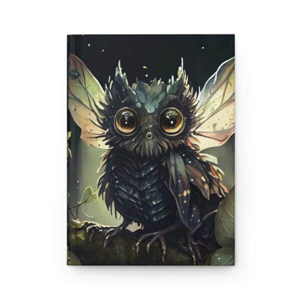Cute Fantasy Forest Owl Journal Small Fantasy Creature Hard Cover Notebook Woodlands Cute Owl Creature Hardcover Diary Gift - Image 2