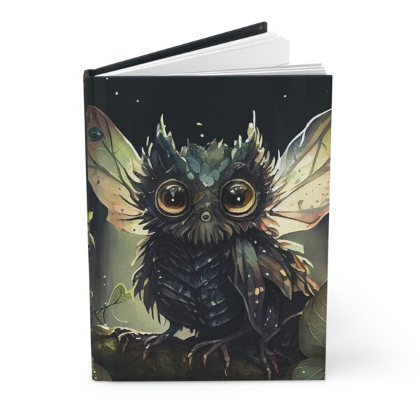 Cute Fantasy Forest Owl Journal Small Fantasy Creature Hard Cover Notebook Woodlands Cute Owl Creature Hardcover Diary Gift - Image 4